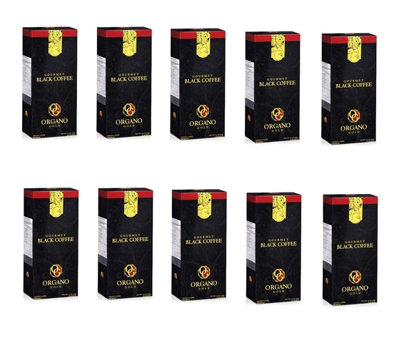 10 Boxes Organo Gold Black Coffee