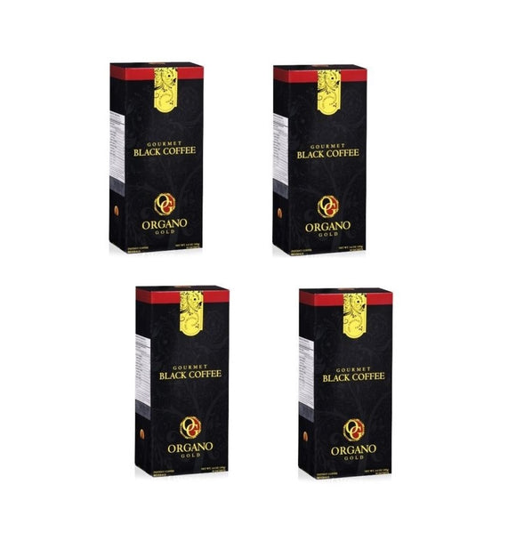 4 BOXES Organo Gold Black Coffee